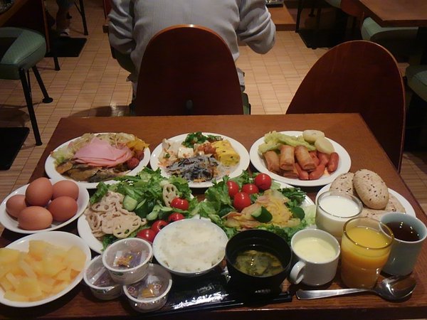 画像あり ダルビッシュが中西学の朝食の量にビビる つー速