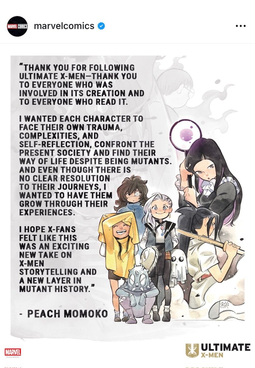 究極のX-MEN、究極の最終回…！「アルティメット・X-MEN Vol.4：子供達