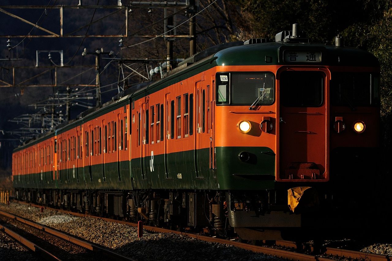 115系 湘南色 上越線内 気まぐれ鉄録