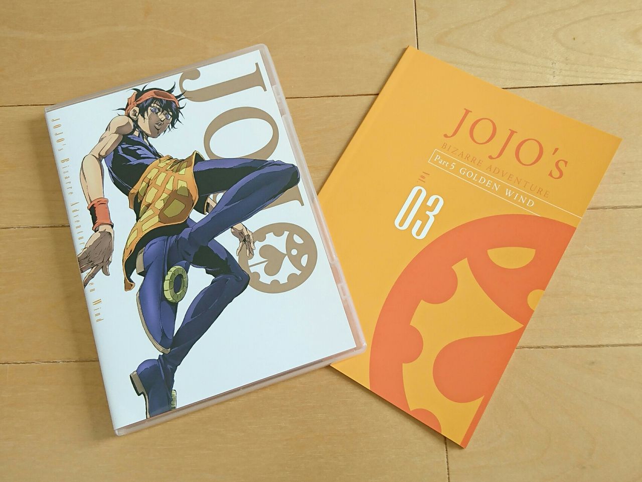 ジョジョの奇妙な冒険 黄金の風 Vol 3 Blu Ray 届きましたァ 修正箇所見つけましたがかまいませんね きんのジョジョ Blog