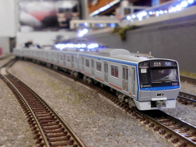 マイクロエース 相鉄8000系新塗装の試運転 : 横浜西部急行の