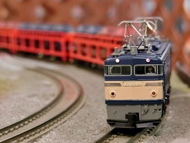 展望デッキ客車 鉄道模型