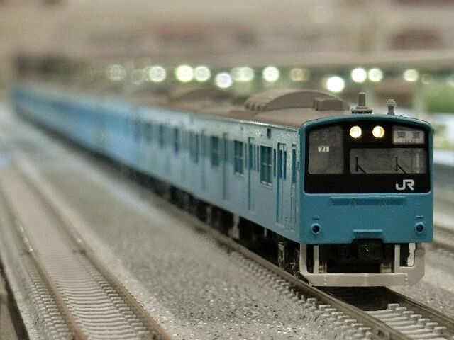 横浜線205系シングルアームパンタグラフ ペンギンモデル方向幕シール付き 横浜線205系シングルアームパンタグラフ ペンギンモデル方向幕シール