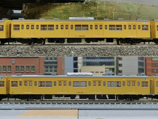鉄コレ 201系 中央・総武線緩行線 軽装車 10両 Nゲージ化、ライト点灯化 鉄道ｺﾚｸｼｮﾝ 201系総武中央緩行線(軽装車) : 横浜西部急行の備忘録2