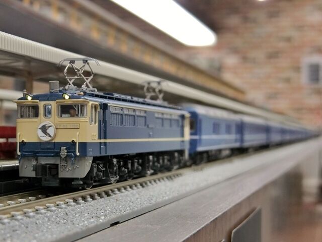 ＫＡＴＯ EF65 500＆EF65 1000　国鉄電機　ブルトレ牽引機 KATO EF65 1000番台(後期型) : 横浜西部急行の備忘録2(きまぐれ
