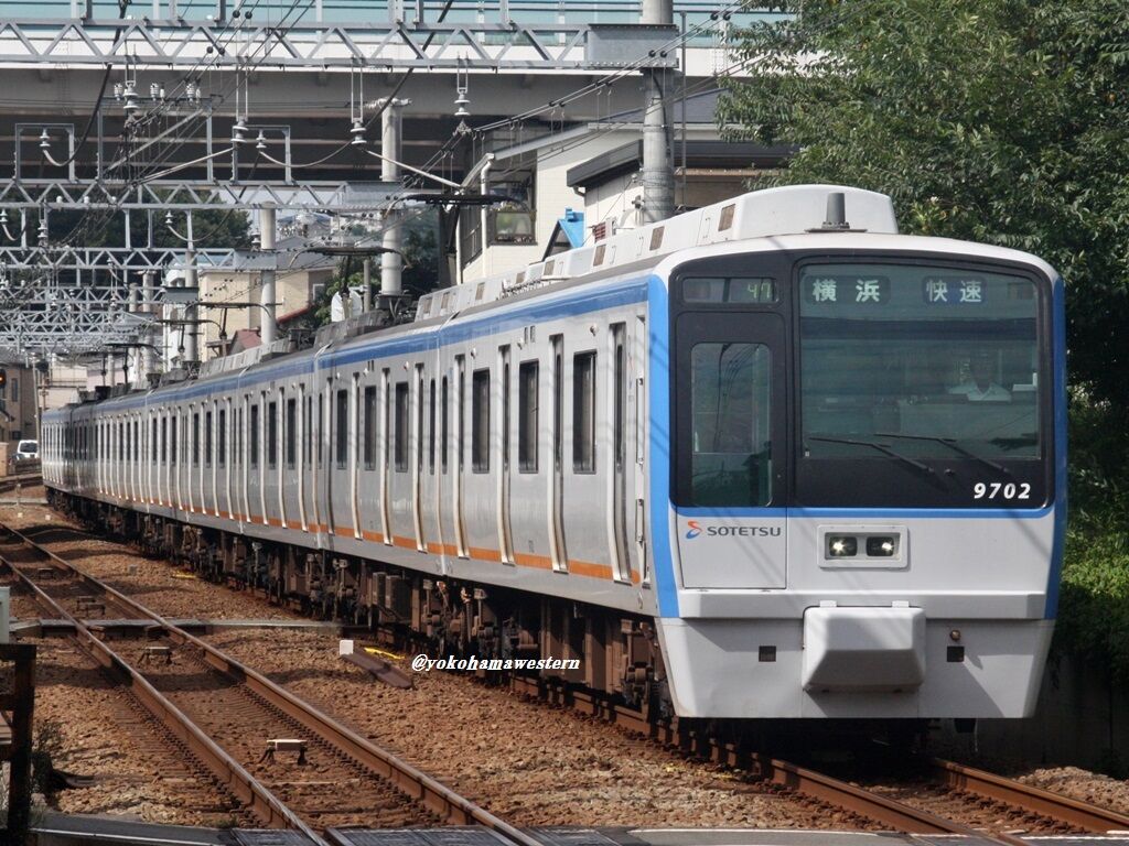 追想 相鉄9000系新塗装 2 横浜西部急行の備忘録2 きまぐれ鉄道日記帳n