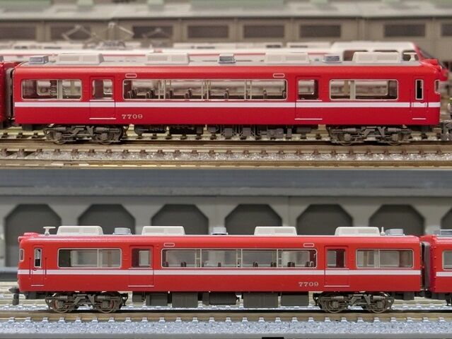 グリーンマックス 名鉄7700系(白帯車) : 横浜西部急行の備忘録2