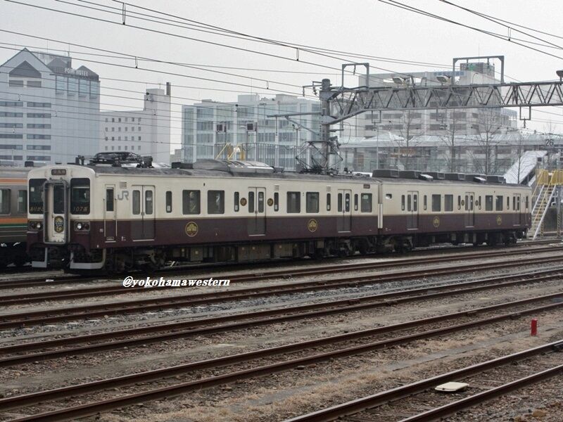 日光線 107系 側面方向幕 行先幕 N-1編成 クモハ107-1 国鉄165系