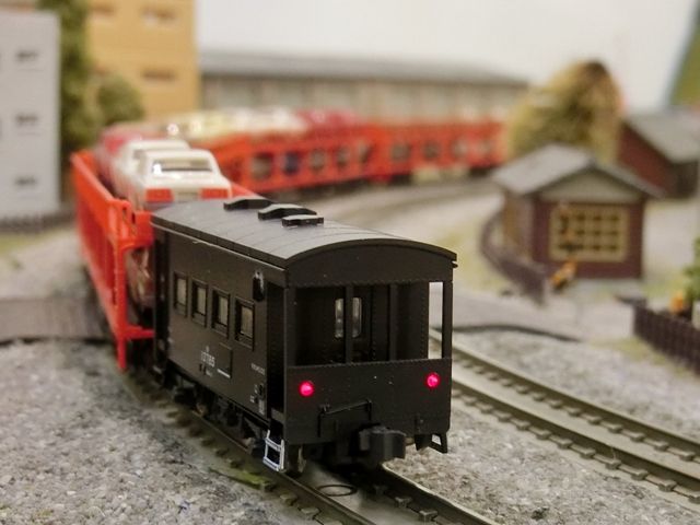 展望デッキ客車 鉄道模型