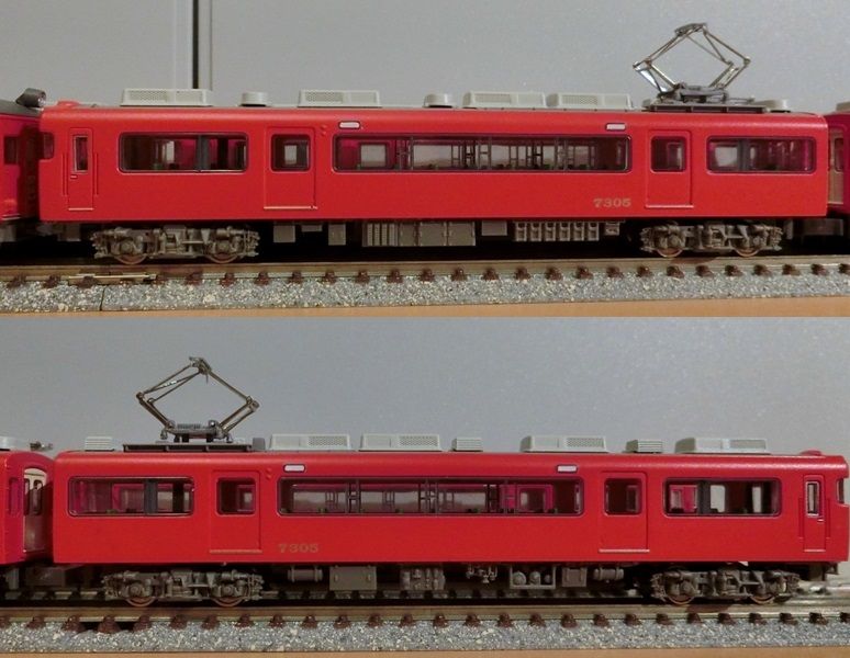 鉄コレ 名鉄7300系の整備録～1 : 横浜西部急行の備忘録2(きまぐれ鉄道