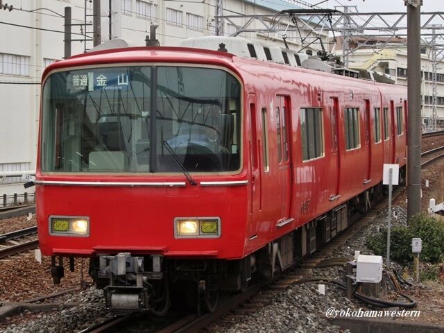 名鉄電車　系統版 名鉄】「三河知立ありがとうトレイン」記念系統板を取り付け開始