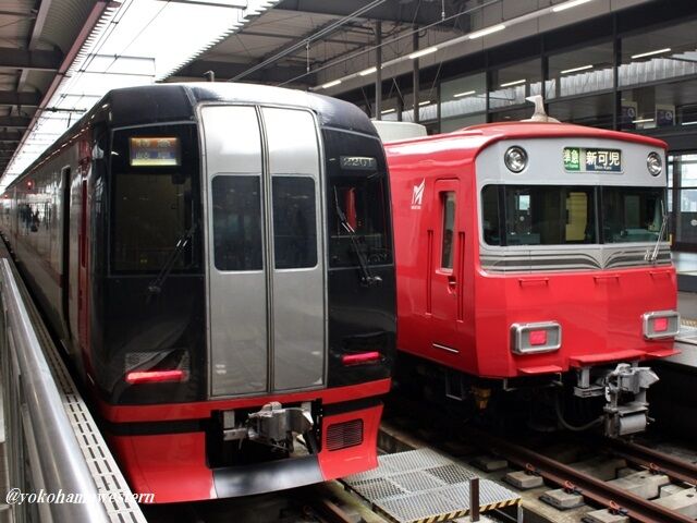 名鉄種別板準急赤色