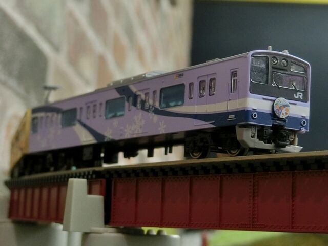 鉄道コレクション 201系「四季彩」(旧塗装) : 横浜西部急行の 鉄道コレクション 201系「四季彩」(旧塗装) : 横浜西部急行の