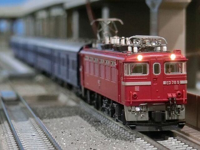 KATO ED78(1次形) : 横浜西部急行の備忘録2(きまぐれ鉄道日記帳N) KATO ED78(1次形) : 横浜西部急行の備忘録2(きまぐれ鉄道日記帳N)