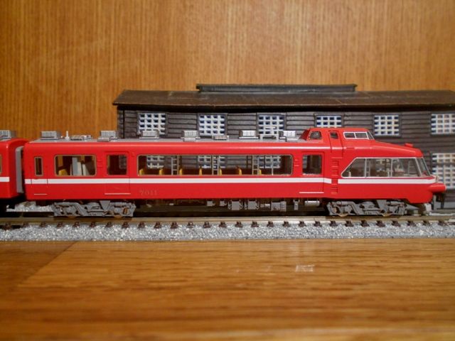 TOMIX 名鉄7000系(2次車)白帯車 を徹底?解剖 : 横浜西部急行の備忘録2