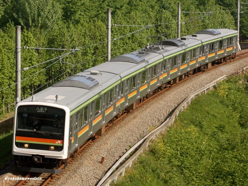 国鉄八高線行先板