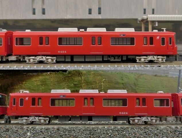 (箱違い)名鉄6500系1次車グレードア グリーンマックス 名鉄6500系(1次車～5次車) : 横浜西部急行の