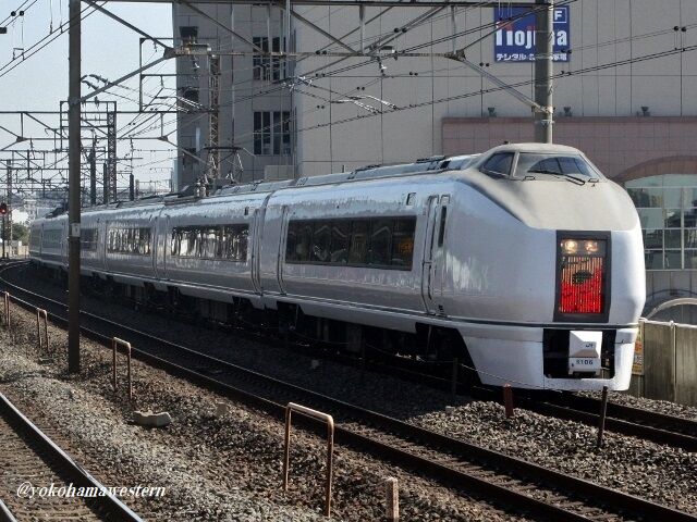 651系 飼っ スーパーひたち 側面方向幕 表示器
