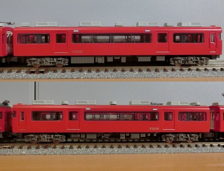 (9私鉄編籠) N化　TN付　鉄コレ　名鉄　7300系　7205・7305　(第27弾) 　計　2両　TOMYTEC 〔トミーテック〕 鉄コレ名古屋鉄道7300系 2025年12月発売 | モケイテツ