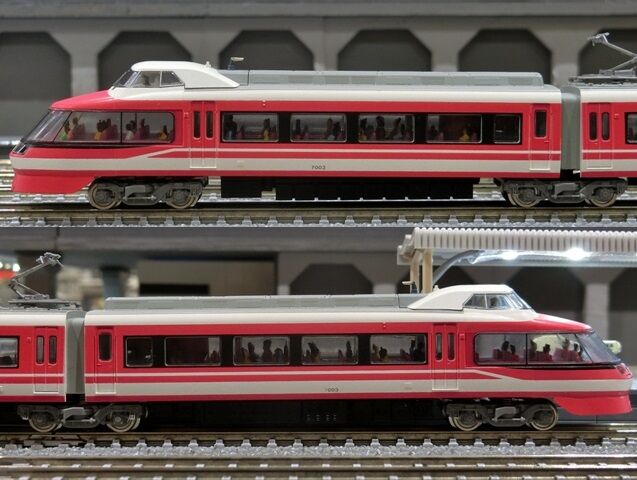 TOMIX 小田急7000形新塗装 トミックス 小田急ロマンスカー7000形「LSE」新塗装 レビュー
