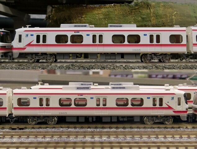 グリーンマックス 名鉄1800系 パノラマスーパー 増結車（動力なし） 4111 グリーンマックス パノラマSuper増結車(前編:名鉄1800系) : 横浜