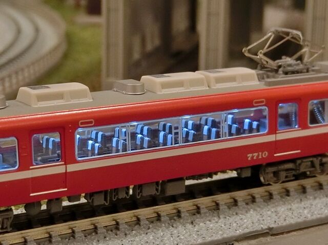 グリーンマックス 名鉄7700系(白帯車) : 横浜西部急行の備忘録2