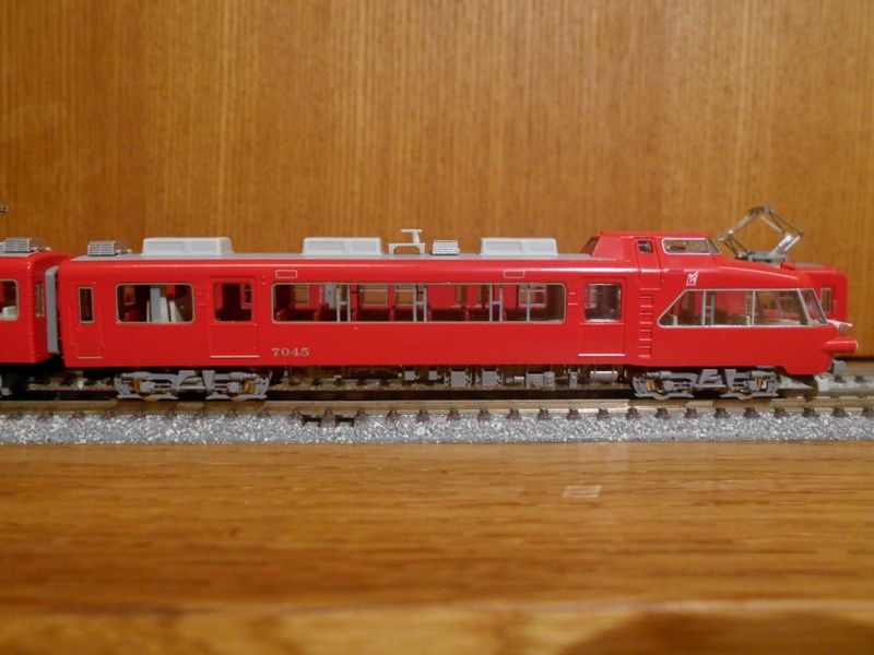 TOMIX 名鉄7000系(第45編成) を徹底?解剖 : 横浜西部急行の