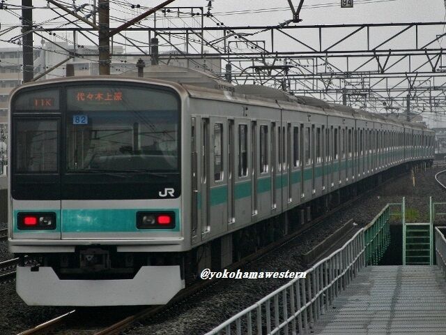 常磐緩行線2011(203系引退前のひととき) : 横浜西部急行の備忘録2