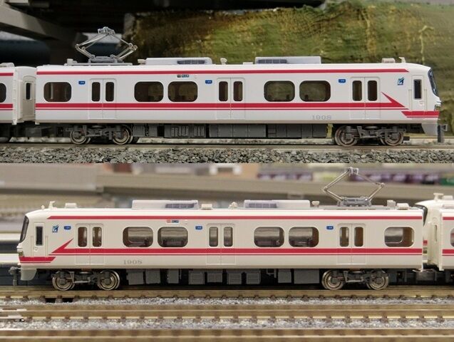 グリーンマックス パノラマSuper増結車(前編:名鉄1800系) : 横浜