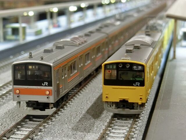 鉄道ｺﾚｸｼｮﾝ 201系総武中央緩行線(軽装車) : 横浜西部急行の備忘録2
