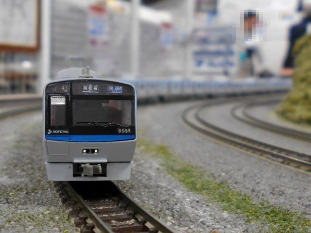 マイクロエース 相鉄8000系新塗装の試運転 : 横浜西部急行の