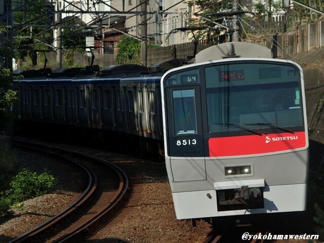 夏日夢幻～帰ってきた赤帯・相鉄8000系① : 横浜西部急行の