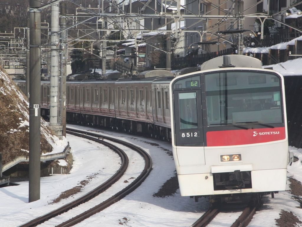相鉄 雪景色その4 完結 横浜西部急行の備忘録2 きまぐれ鉄道日記帳n