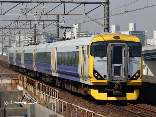 われらJR東日本特急車第一世代～第4回:255系 : 横浜西部急行の