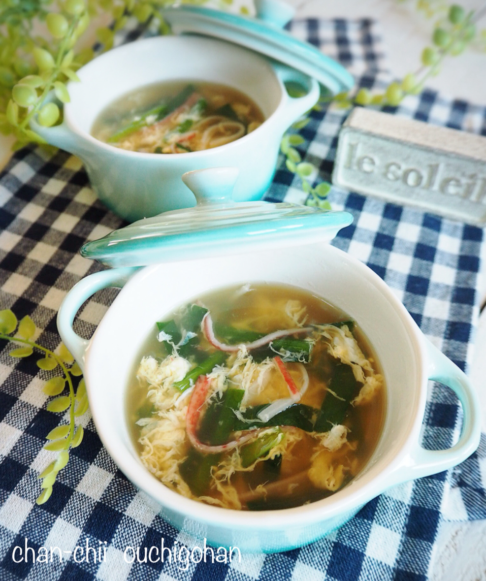 玉 スープ ニラ
