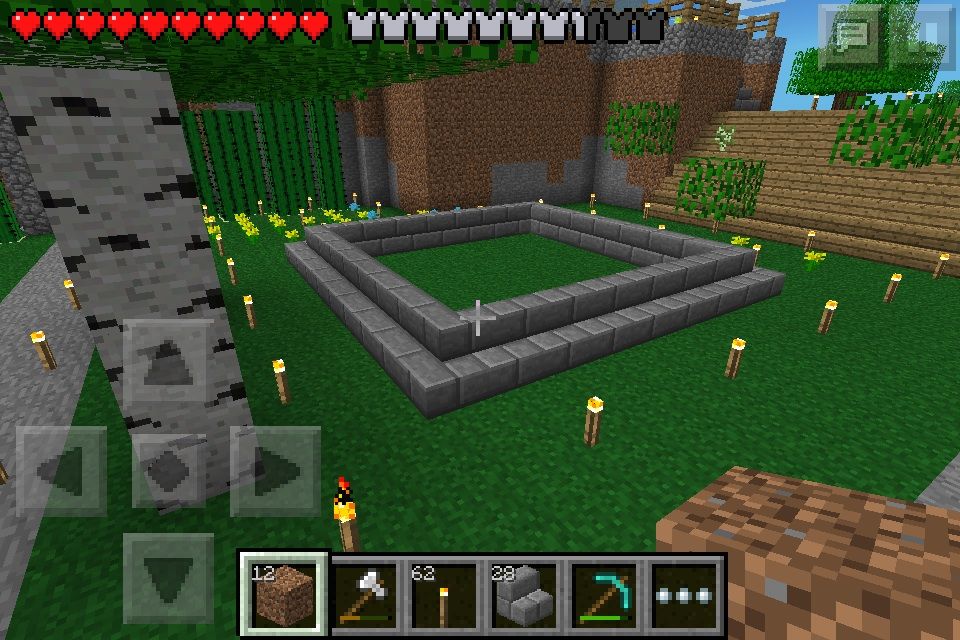 庭に噴水を作ってみる 気の向くままにマインクラフト Pc