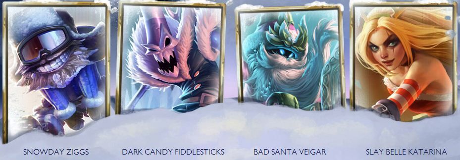 Lolクリスマスイベントsnowdown詳細 気ままにleague Of Legends