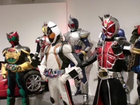 平成の仮面ライダー達 太秦映画村 ほっぺたに風をうけて