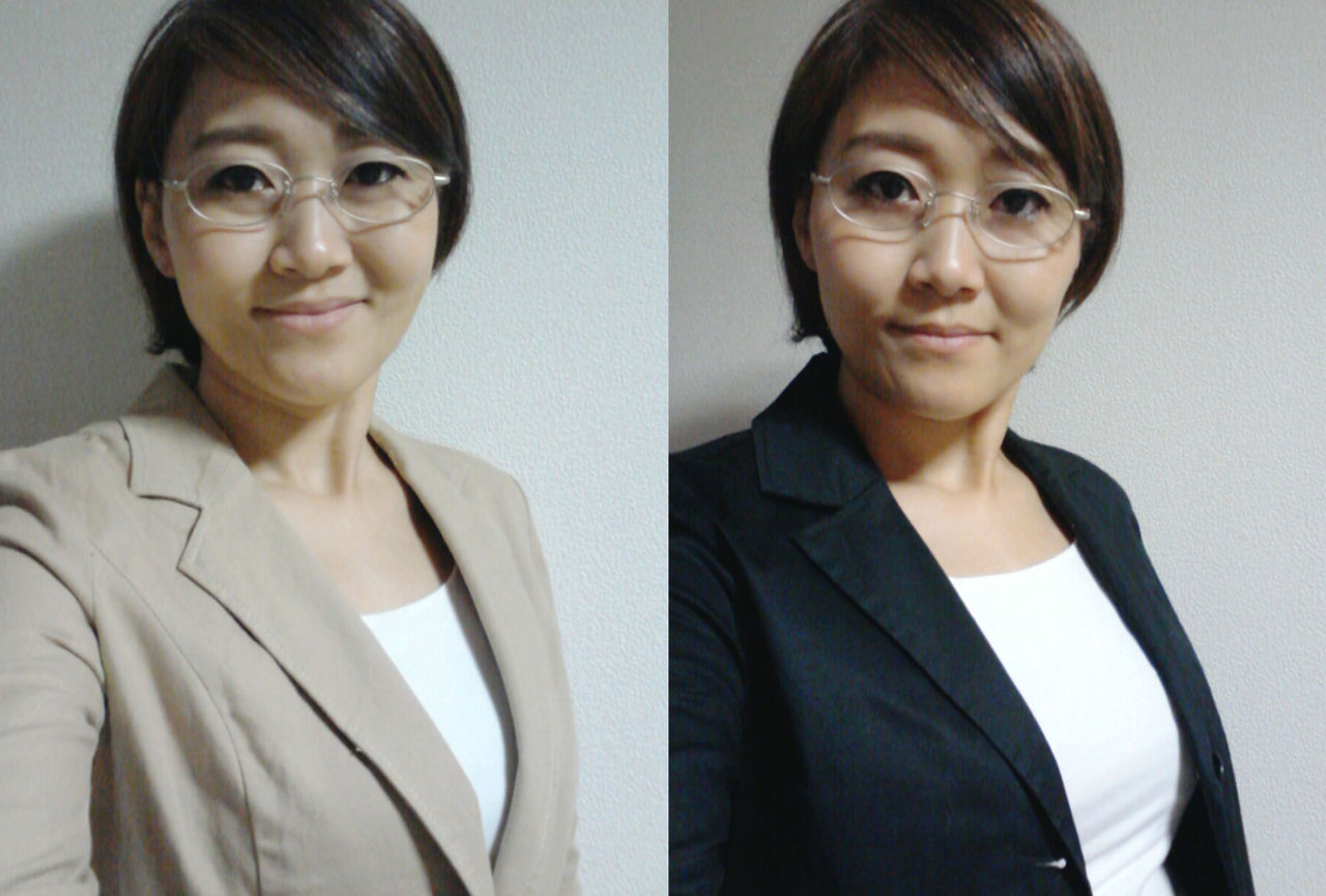 メガネを掛けると太る スタイリスト 浅野千絵 メガネ 着こなし Blog