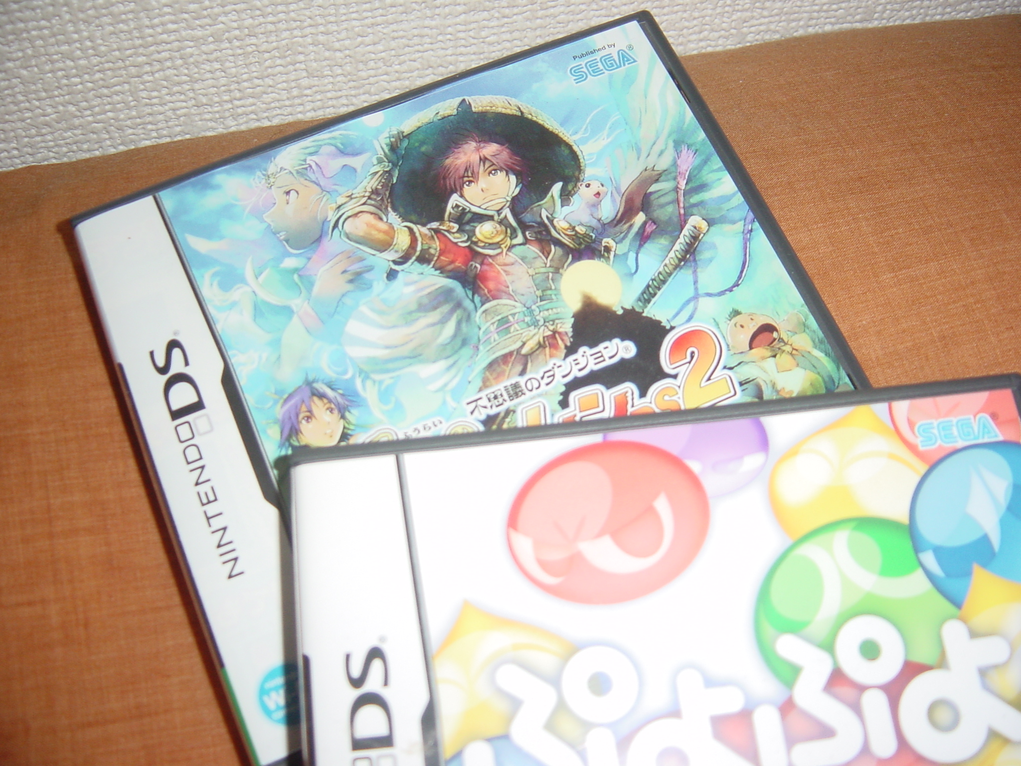 風来のシレンds2届いたｱｱｱｱｱｱｱ ゝw V あかぷよの膝下