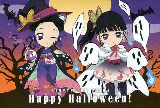 カナヲ＆しのぶ ポストカード 「鬼滅の刃×ufotable cafe DINING