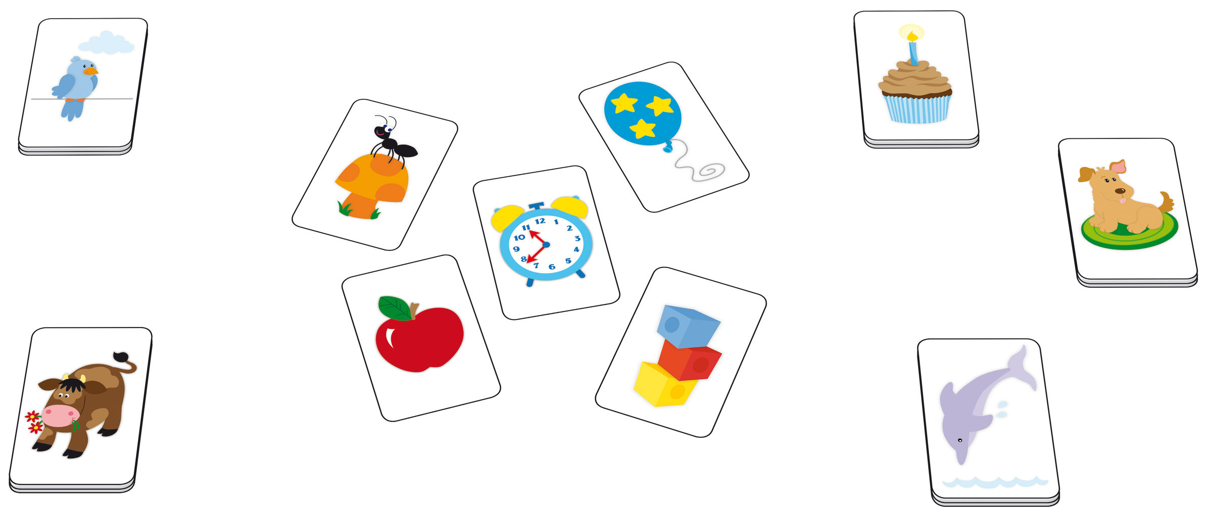 ４歳から遊べる間違い探しゲーム どれがかわったの アミーゴ社 ドイツ 木のおもちゃで楽しい子育て