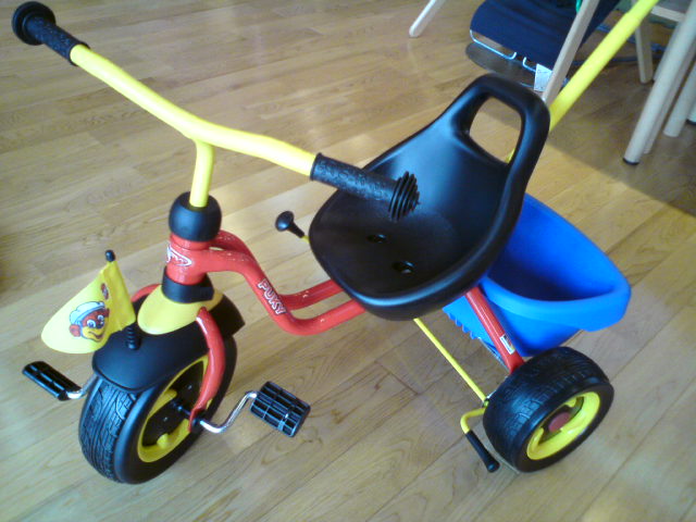 PUKY プッキー　三輪車 子どものポルシェ ドイツ製】 見送ら PUKY プッキー 三輪車 子どものポルシェ