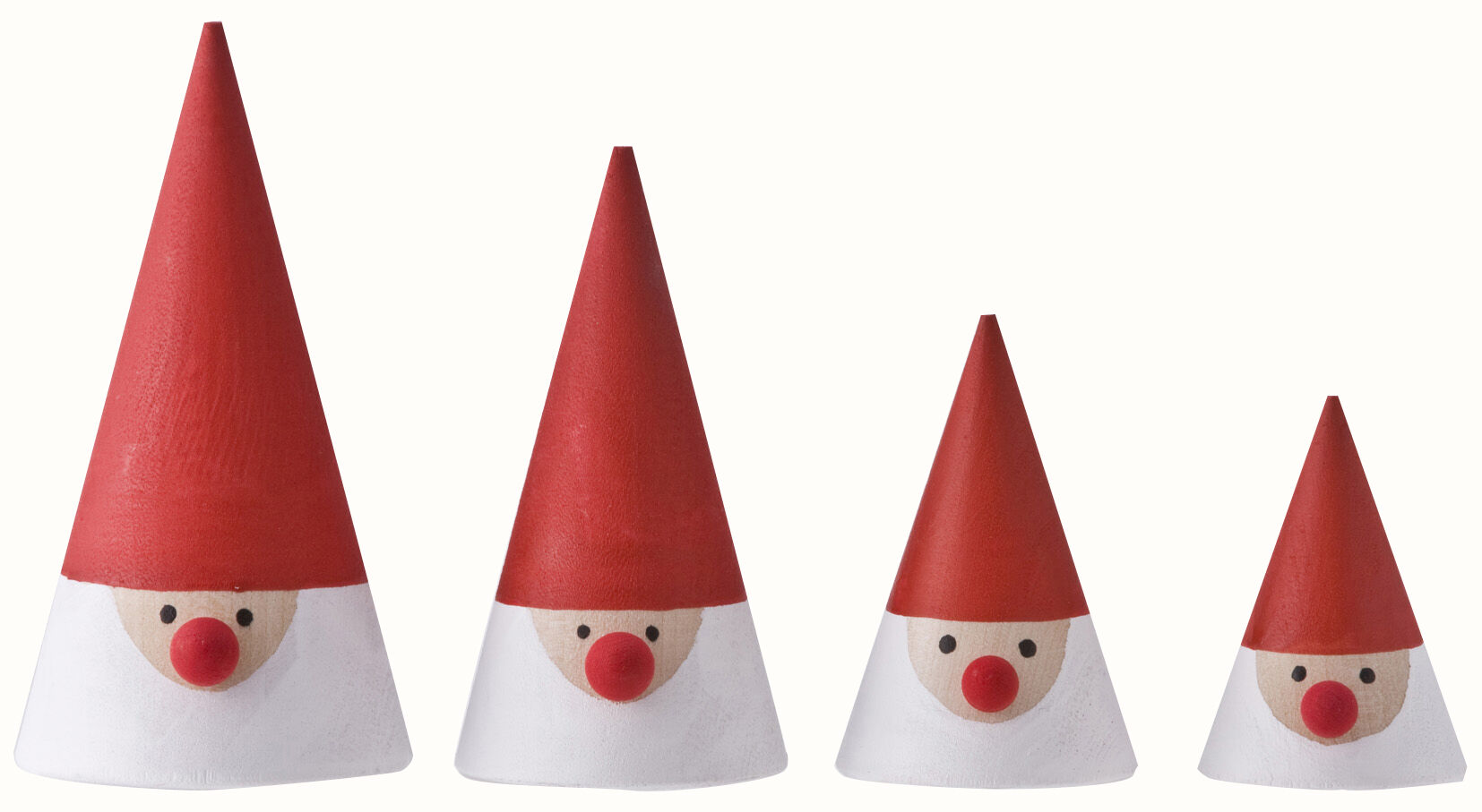 置くだけでクリスマス コーンサンタ スウェーデンプロダクト ドイツ 木のおもちゃで楽しい子育て