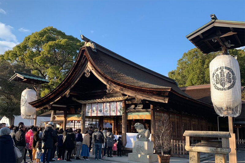 国府宮神社へ『初詣とご祈祷』に行ってきました。 : 気まぐれkimokuの
