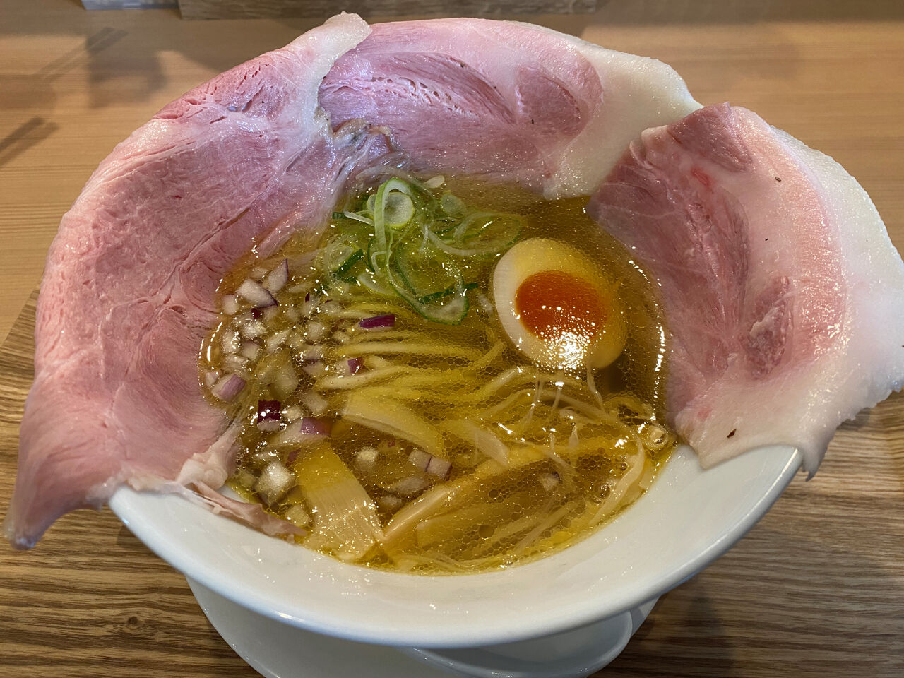 麺処八貝 初 麺一杯