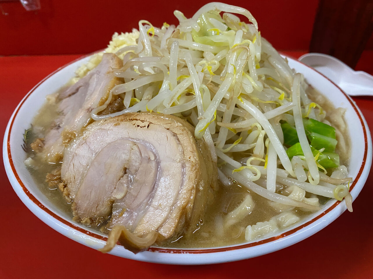 ラーメン二郎 京都店 ２回目 麺一杯
