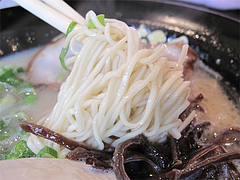 料理:とんこつらーめん麺@長崎ちゃんぽん・らーめん・一香軒・天神