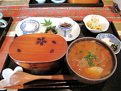 料理:野の花膳500円@おちゃの舎 野の花・福岡県小郡市