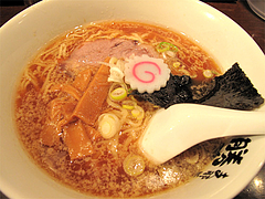 料理:正油らーめん650円@支那そば勝丸・ラーメンスタジアム・キャナルシティ博多